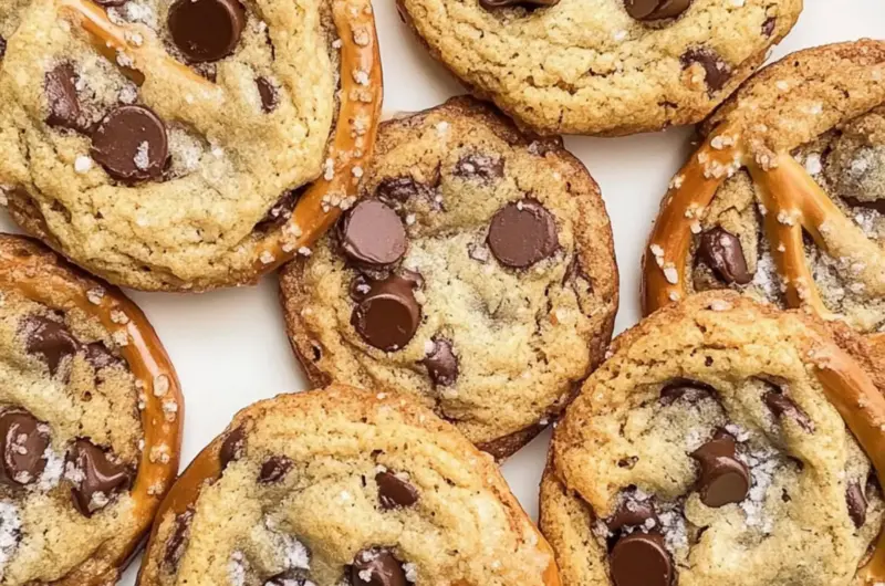 Chocolate Chip Pretzel Cookies