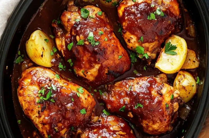 Crockpot BBQ Chicken