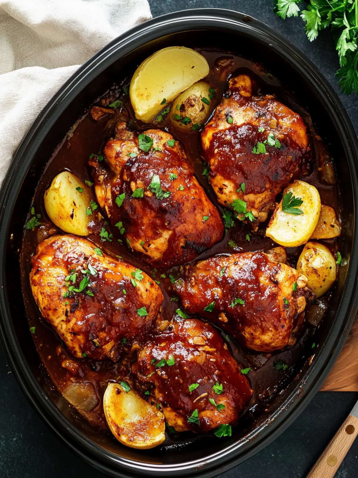 Savory Crockpot BBQ Chicken for Effortless Flavor at Home 5 Crockpot BBQ Chicken