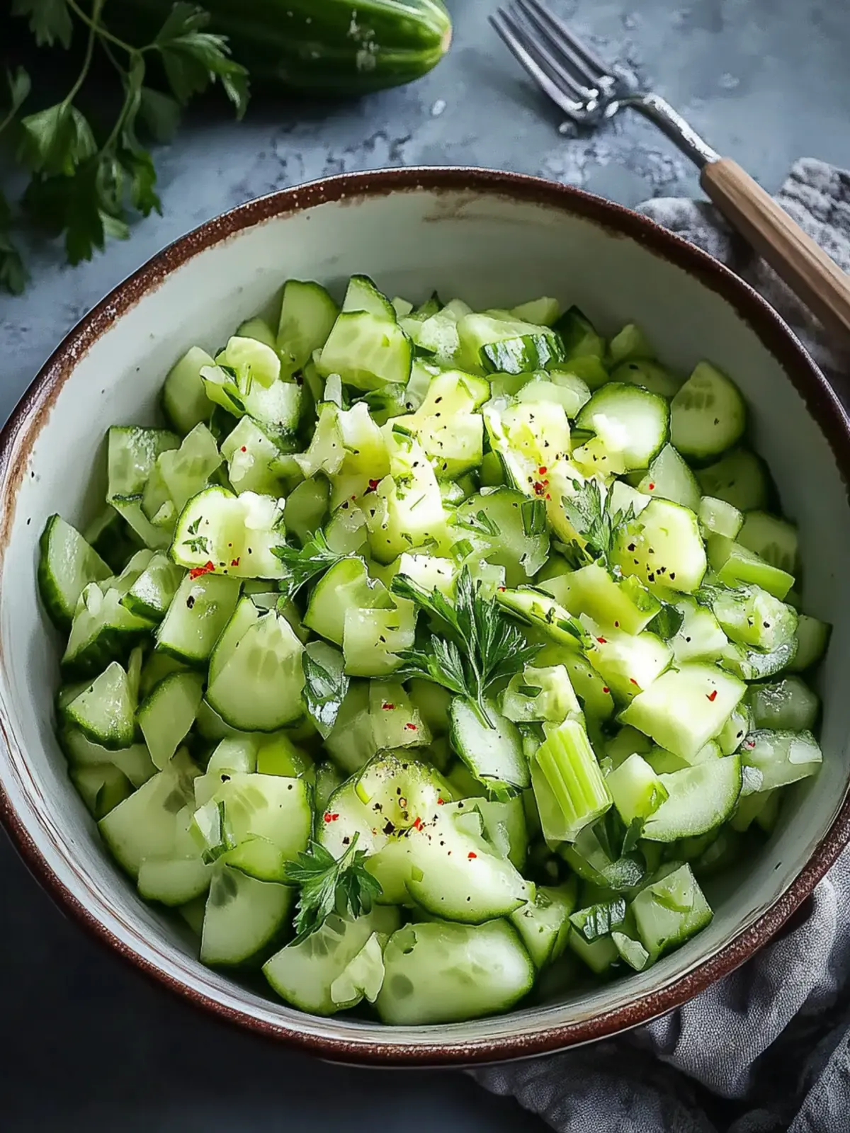 Crunchy Cucumber Celery Salad: Your 15-Minute Fresh Fix 3 Crunchy Cucumber Celery Salad