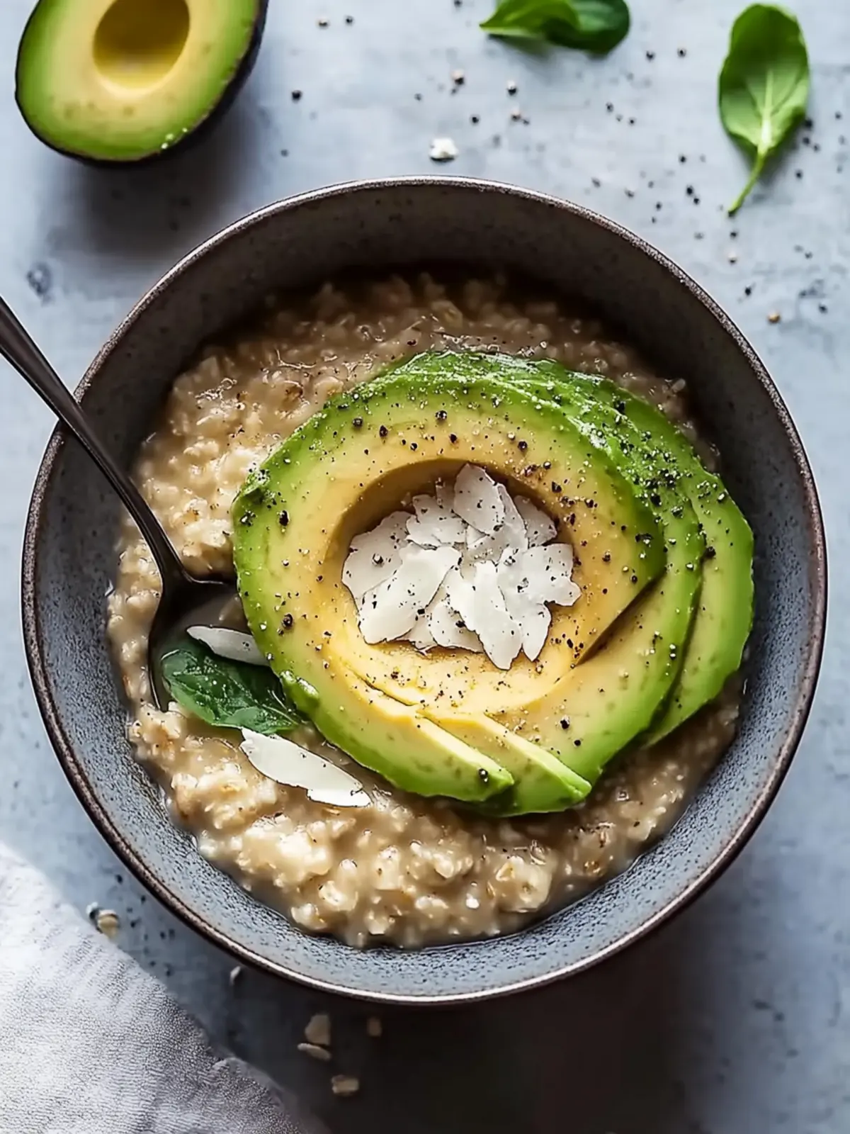 Savory Avocado Oatmeal: The Delicious Breakfast Upgrade 4 Savory Avocado Oatmeal