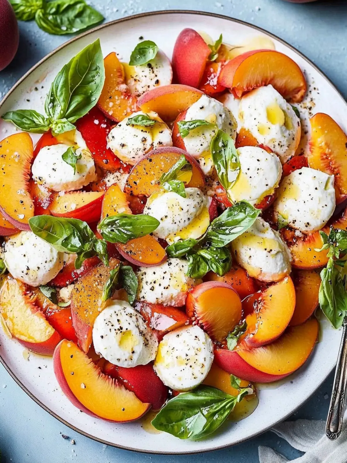 Peach Caprese Salad: A Fresh Twist on a Classic Favorite 4 Peach Caprese Salad