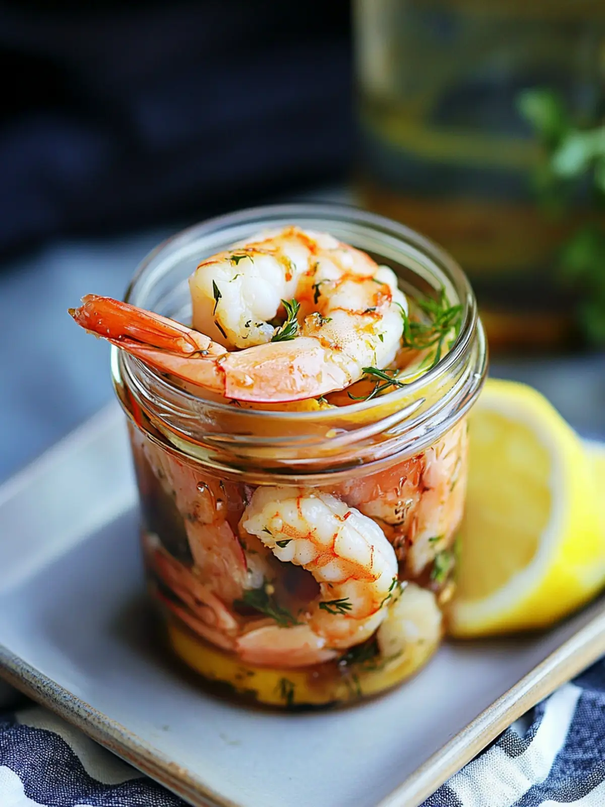 Pickled Shrimp in a Jar: Zesty Southern Party Delight 4 Pickled Shrimp In a Jar