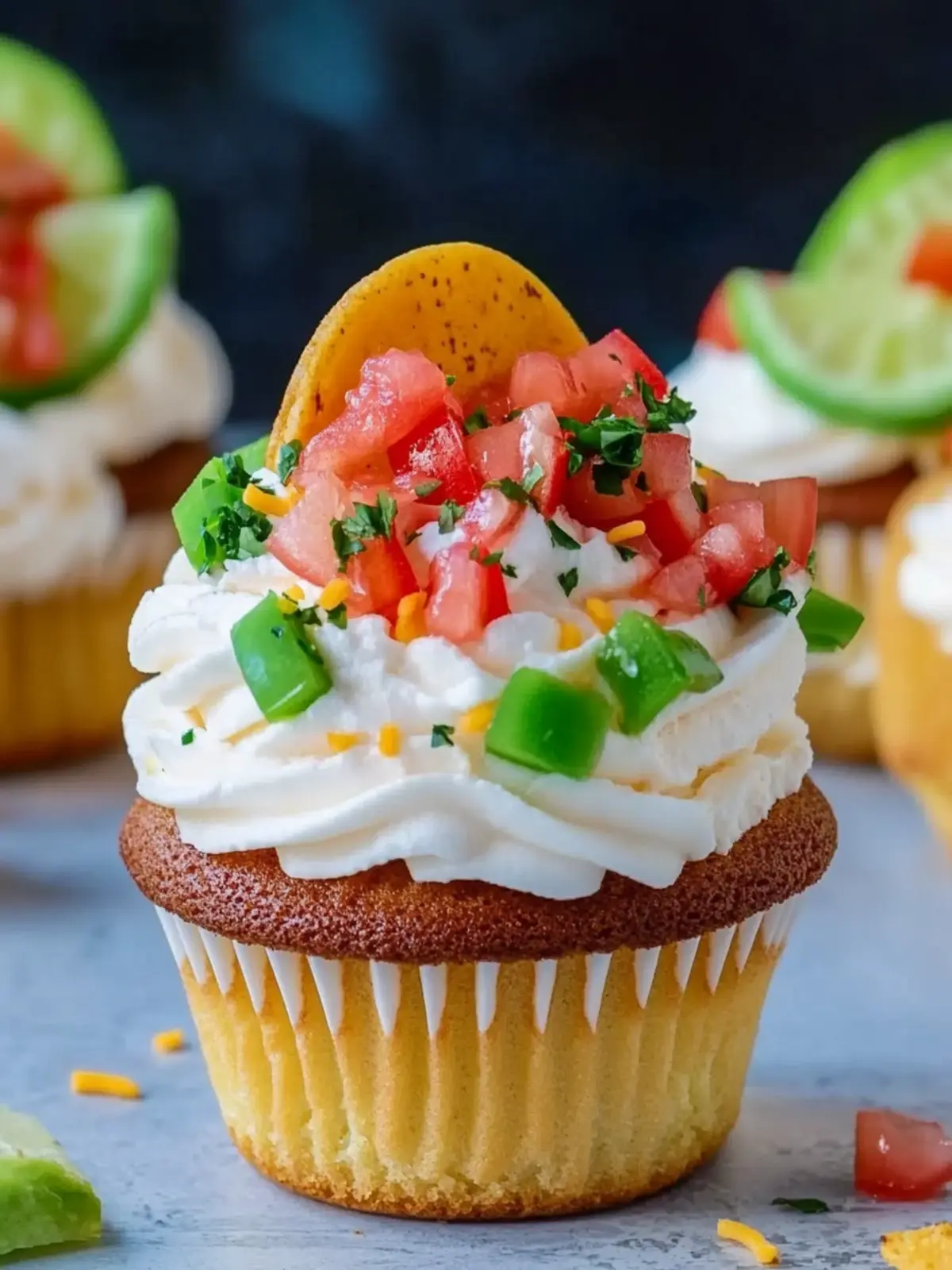 Taco Cupcakes That Jazz Up Your Dinner Menu Fast 4 Taco Cupcakes