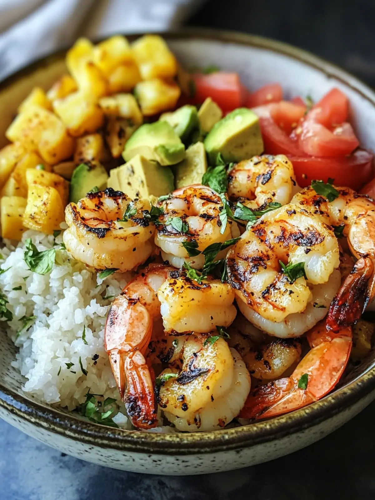 Savor the Flavor: Easy Grilled Shrimp Bowl Recipe 5 Grilled Shrimp Bowl