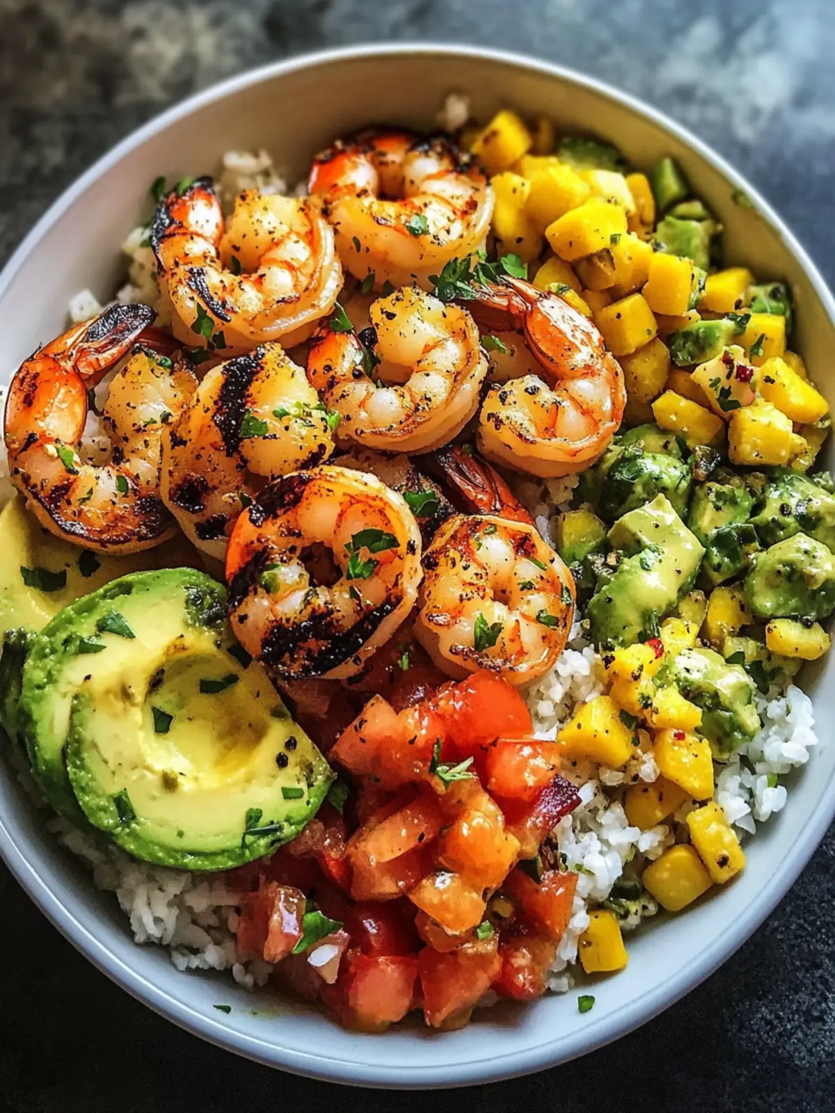 Savor the Flavor: Easy Grilled Shrimp Bowl Recipe 4 Grilled Shrimp Bowl