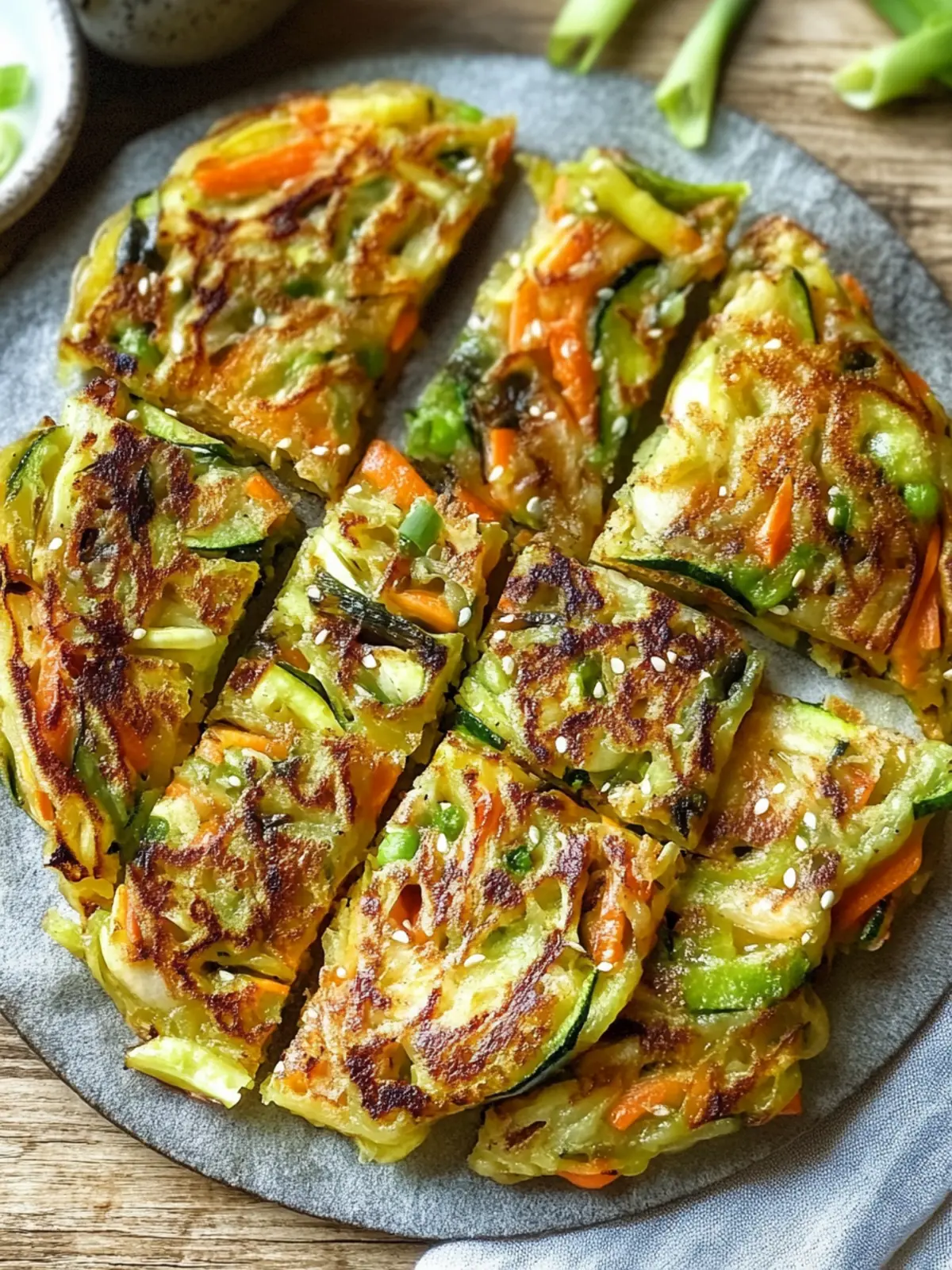 Crispy Korean Vegetable Pancakes for Flavor-Packed Fun 4 Korean Vegetable Pancakes
