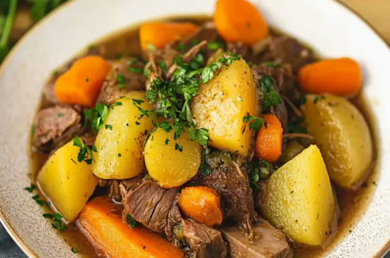 Slow Cooker Vegan Pot Roast