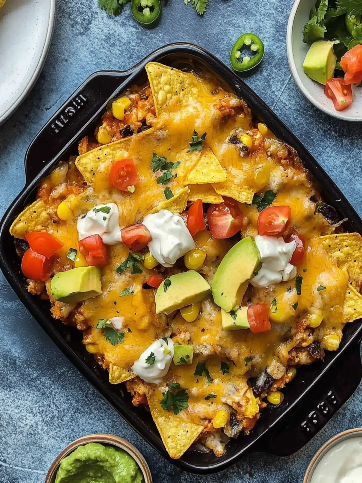 Satisfy Your Cravings with Easy Nacho Casserole Delight 4 Nacho Casserole