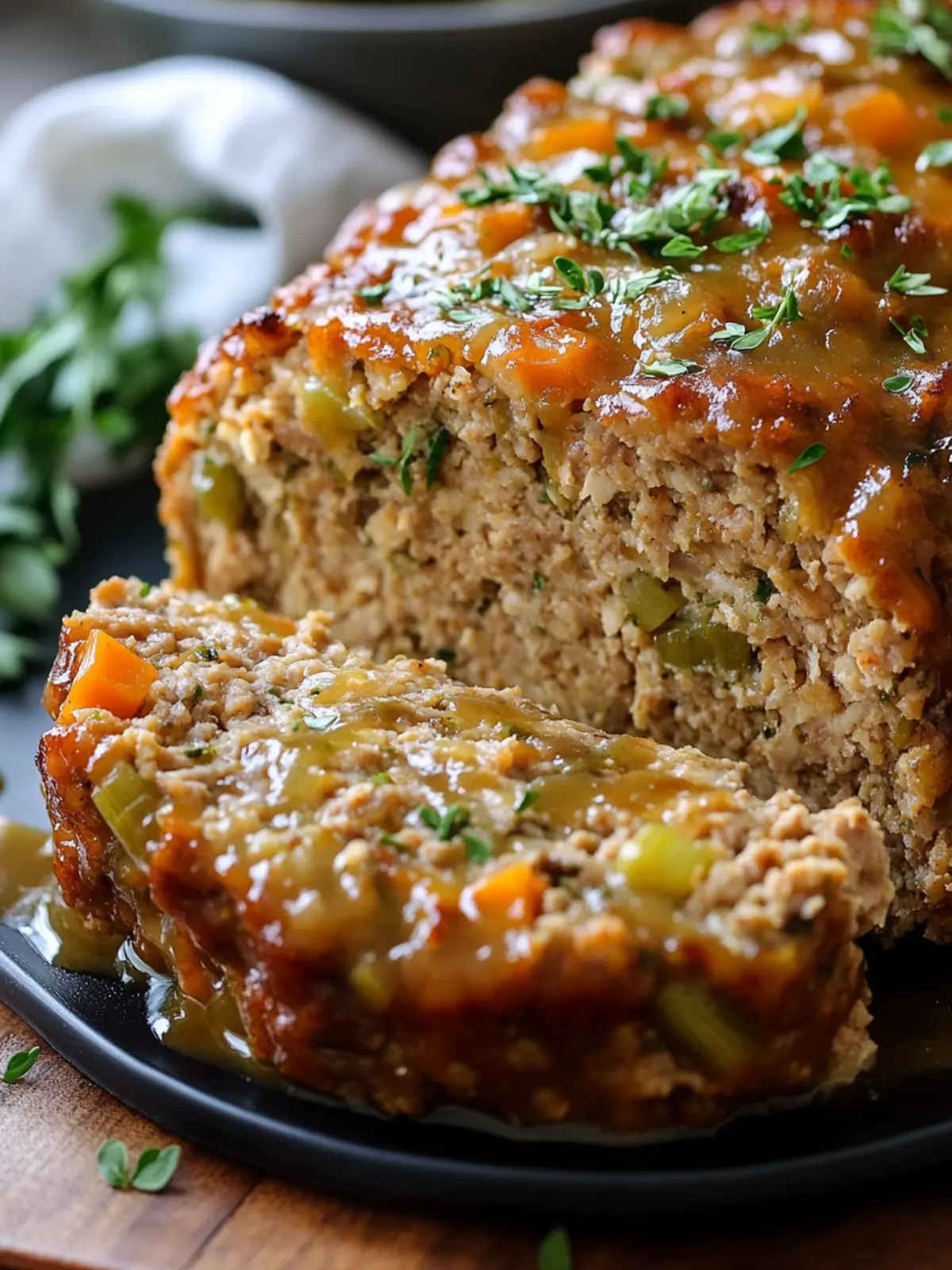 Savory Turkey Stuffing Meatloaf: A Comforting Weeknight Win 3 Turkey Stuffing Meatloaf