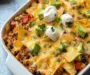 Satisfy Your Cravings with Easy Nacho Casserole Delight