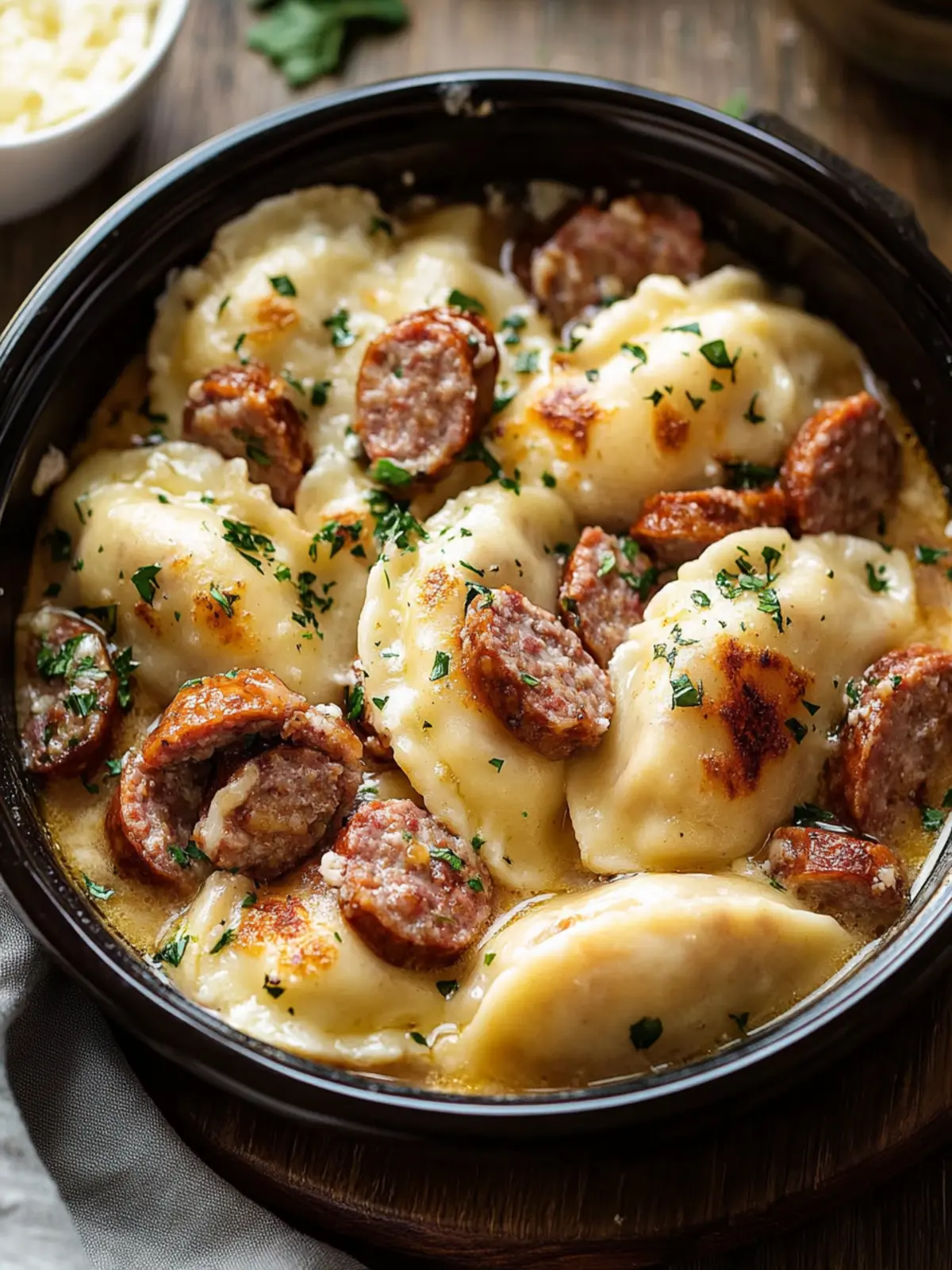 Savory Slow Cooker Sausage and Pierogies for Cozy Nights 3 Slow Cooker Sausage and Pierogies