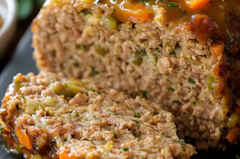 Turkey Stuffing Meatloaf