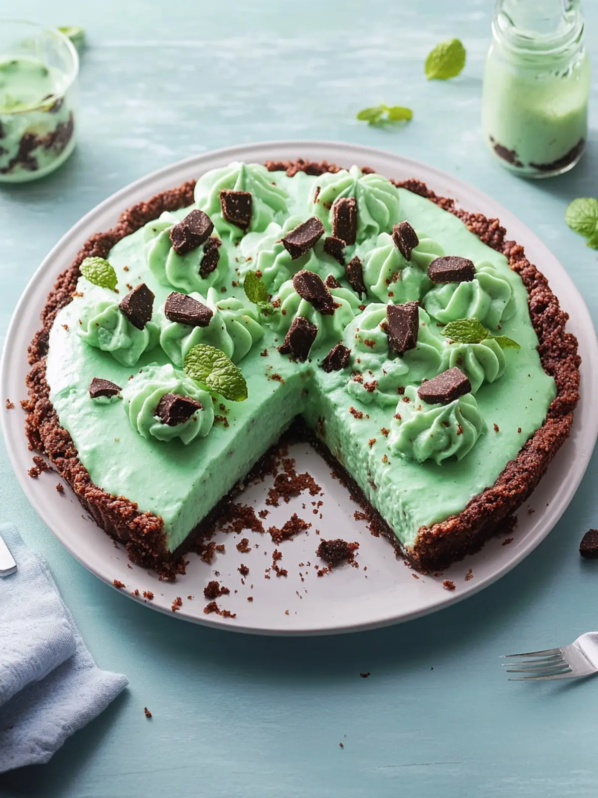 Irresistible Grasshopper Pie: A Minty Delight You Must Try 2 Grasshopper Pie