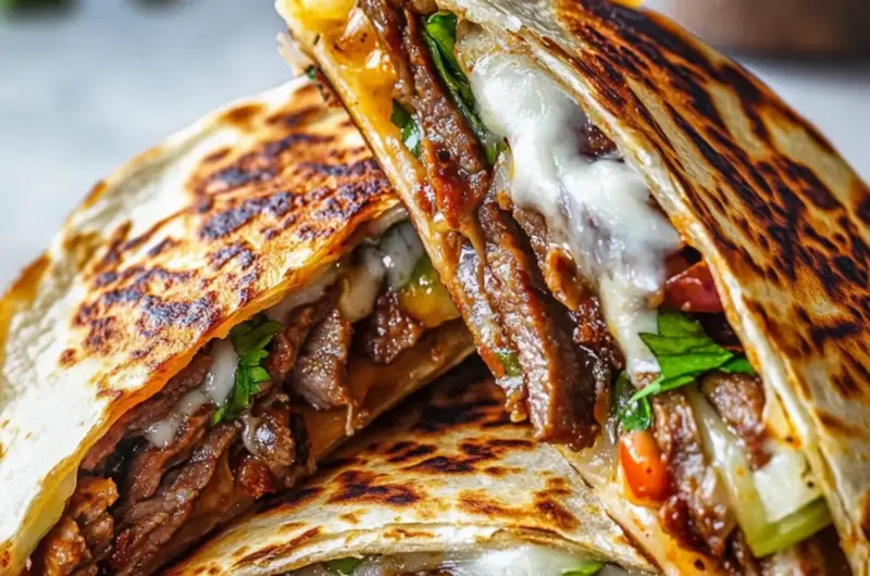 Philly Cheesesteak Quesadilla