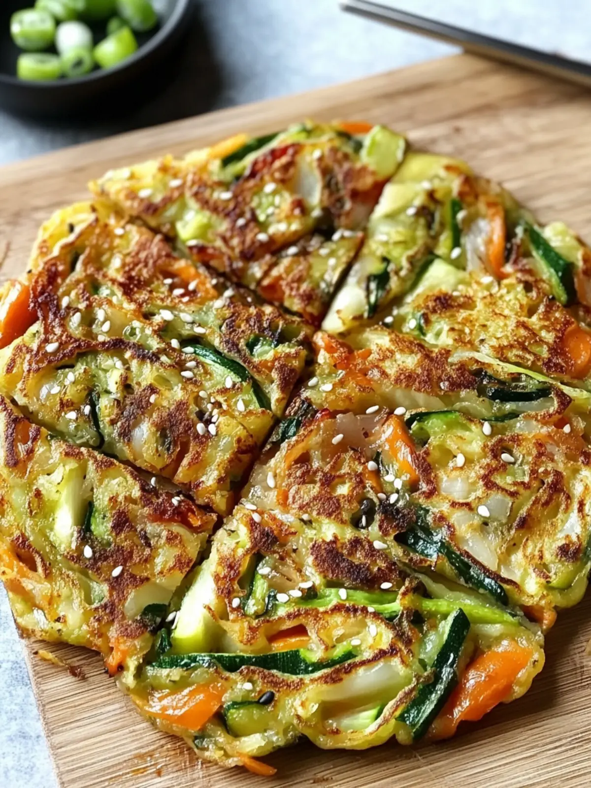 Crispy Korean Vegetable Pancakes for Flavor-Packed Fun 2 Korean Vegetable Pancakes