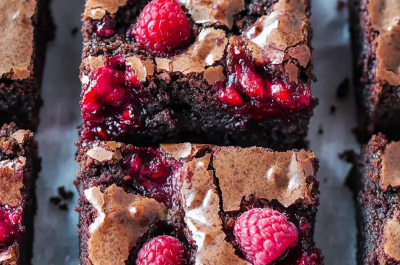 Raspberry Brownies