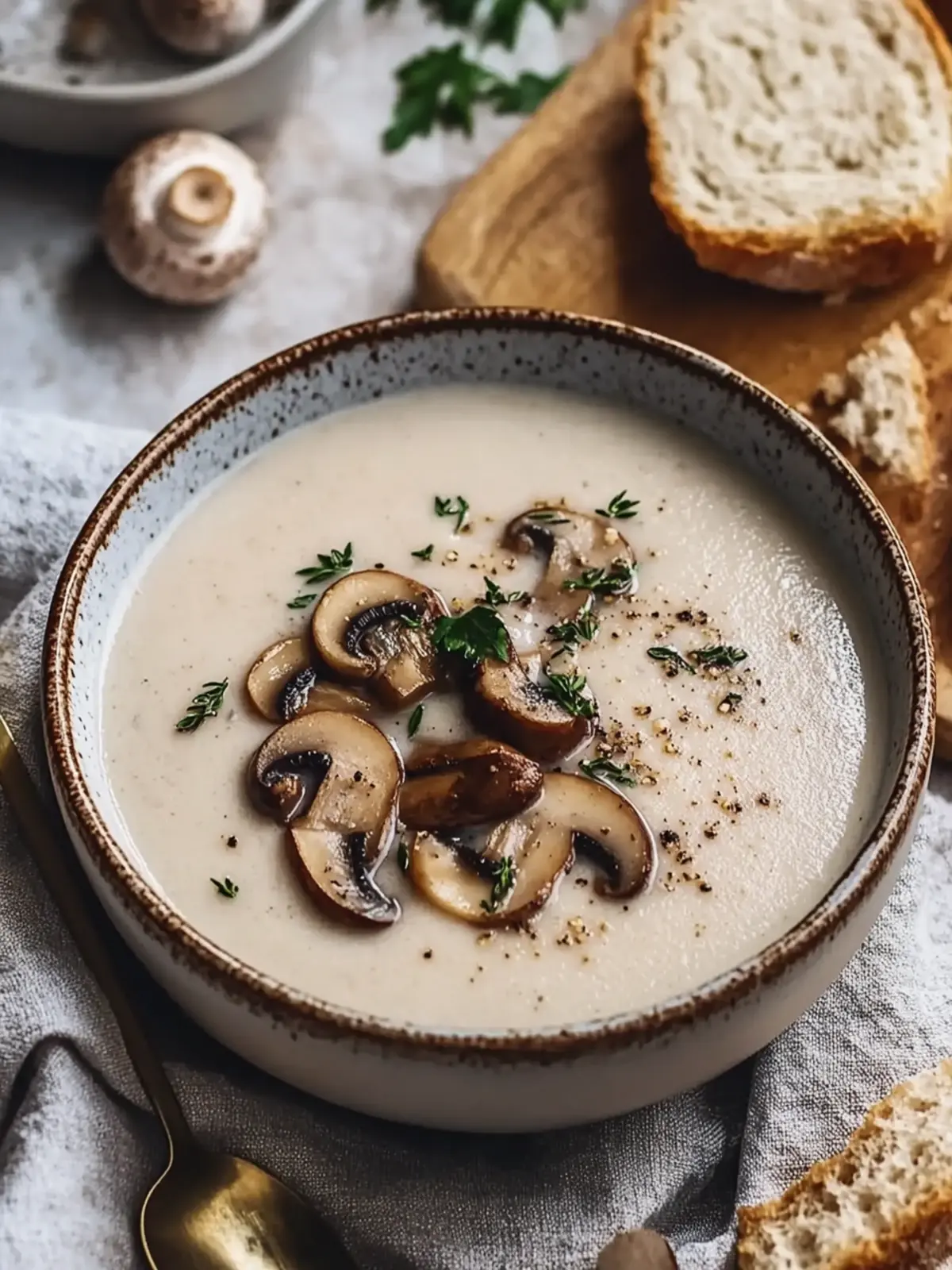 Creamy Mushroom Bisque That Warms Your Soul on Chill Nights 4 Mushroom Bisque