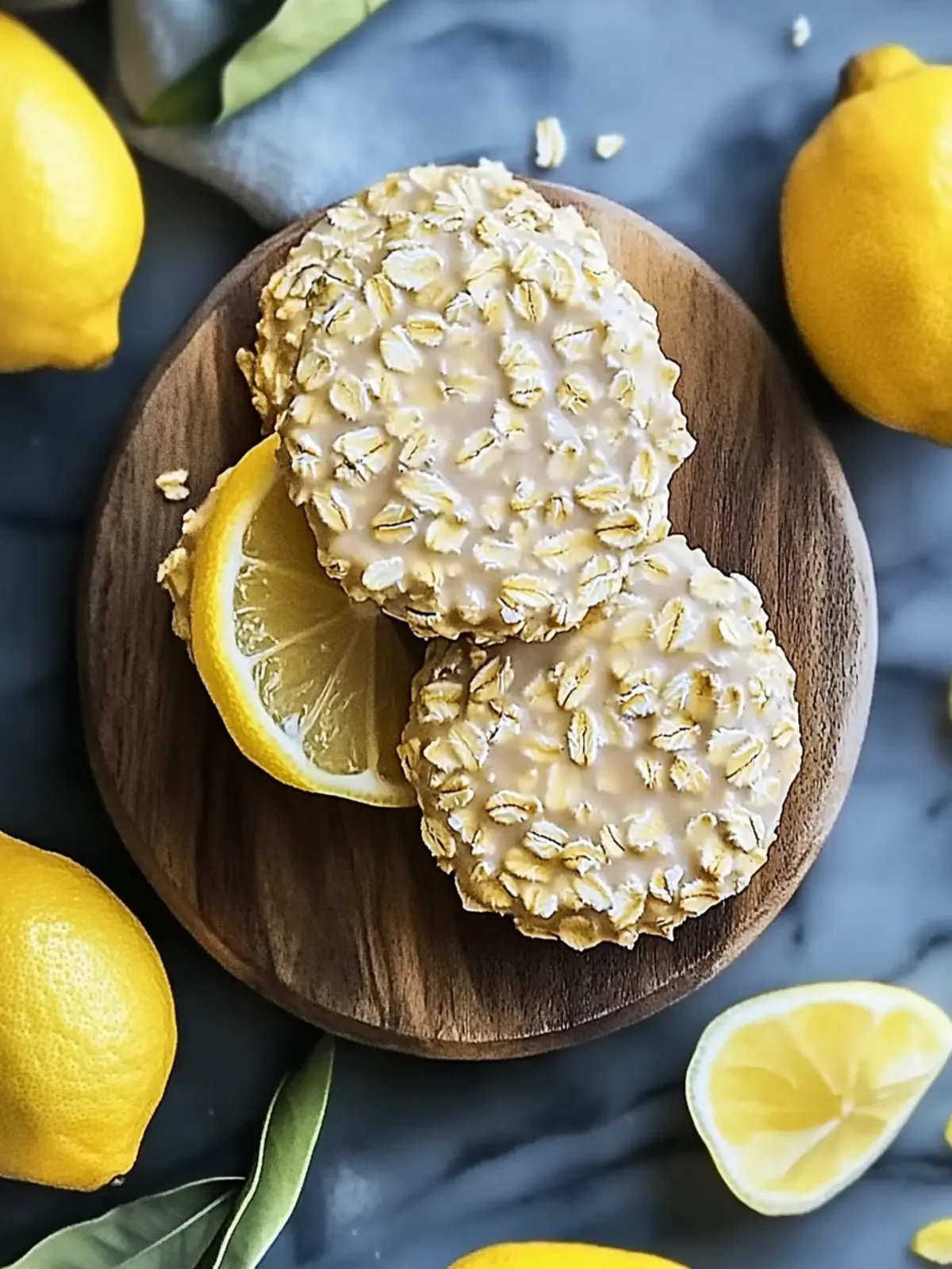 Zesty Lemon Oatmeal No-Bake Cookies for Fast, Easy Treats 4 Lemon Oatmeal No-Bake Cookies