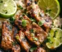 Zesty Ginger Lime Pork with Creamy Coconut Rice Delight