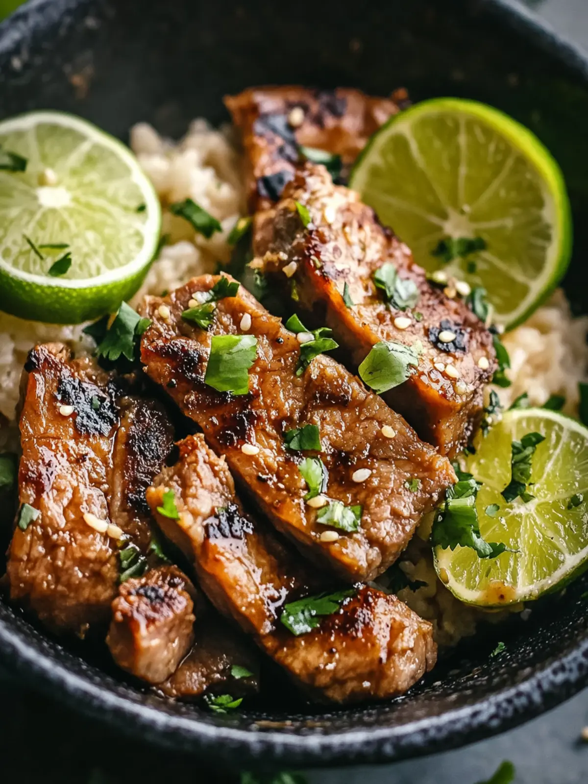 Zesty Ginger Lime Pork with Creamy Coconut Rice Delight 5 Zesty Ginger Lime Pork