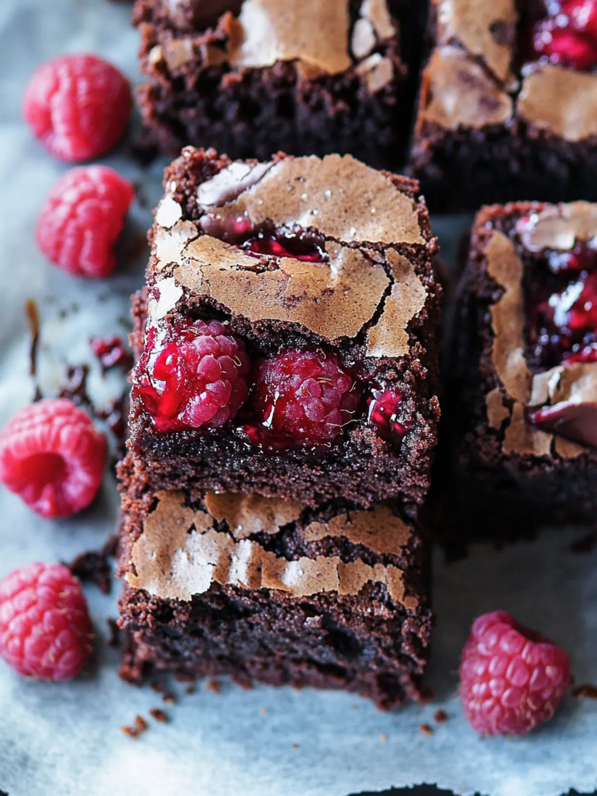 Decadent Raspberry Brownies: Quick, Fudgy Bliss at Home 2 Raspberry Brownies