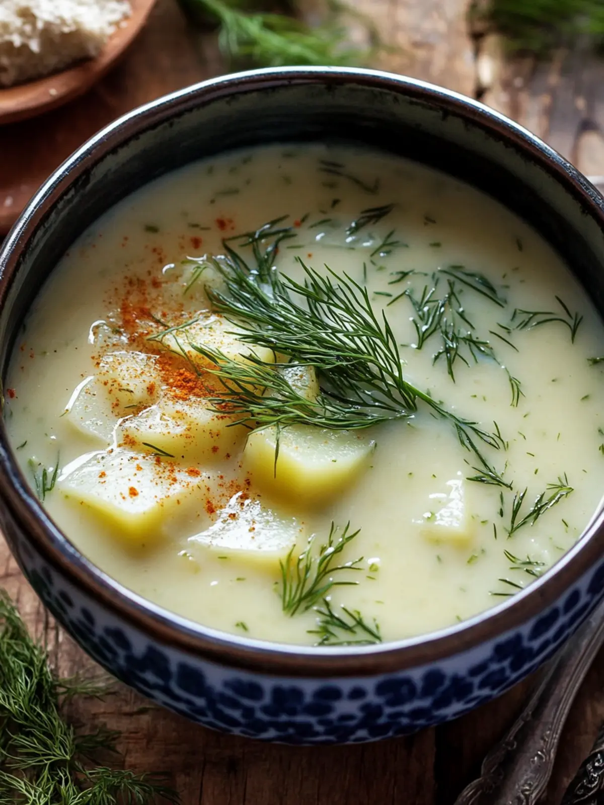 Deliciously Creamy Potato & Dill Soup for Cozy Nights 4 Creamy Potato & Dill Soup