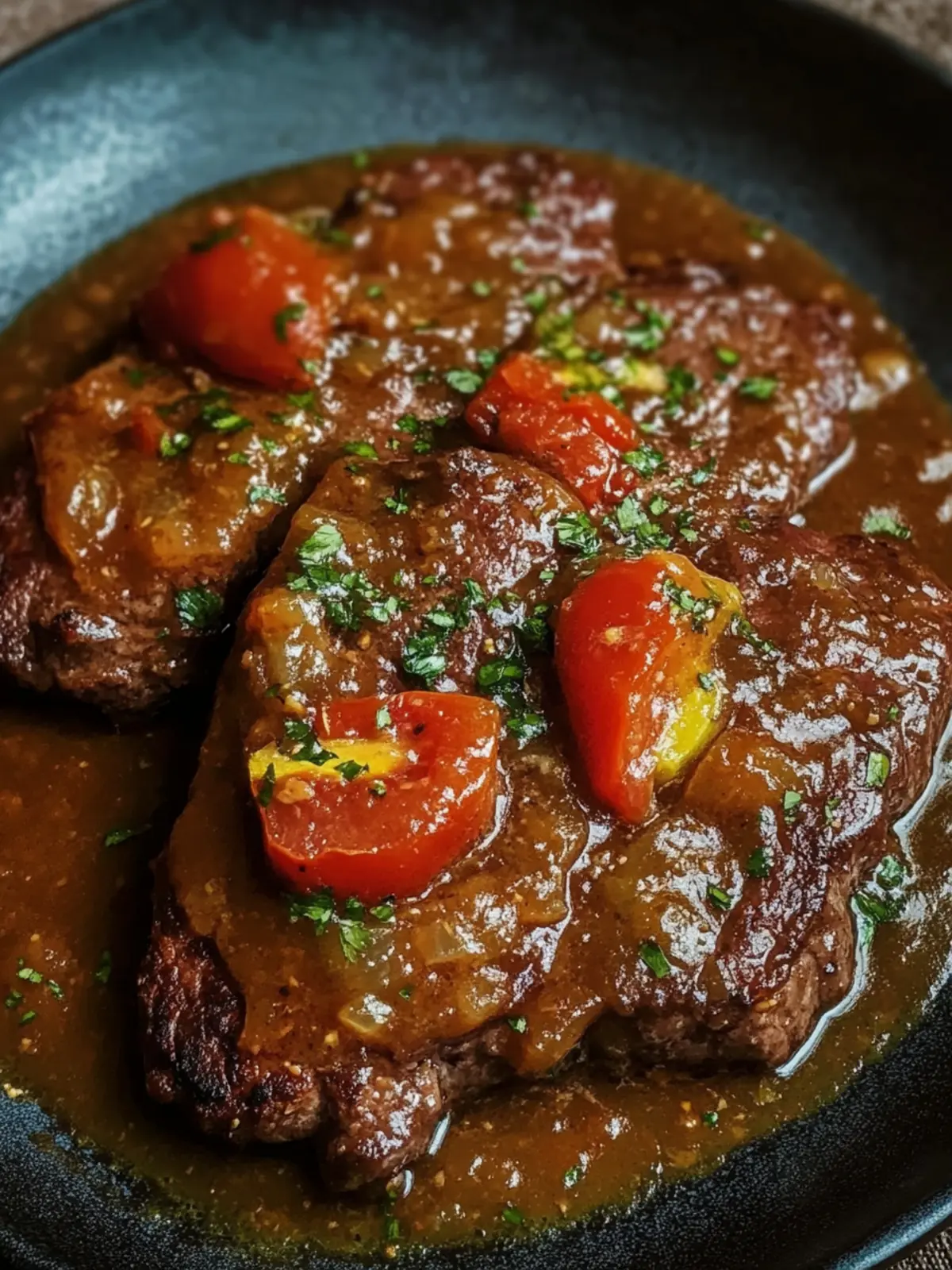 Irresistible Old-Fashioned Swiss Steak in Velvety Gravy 4 Old-Fashioned Swiss Steak