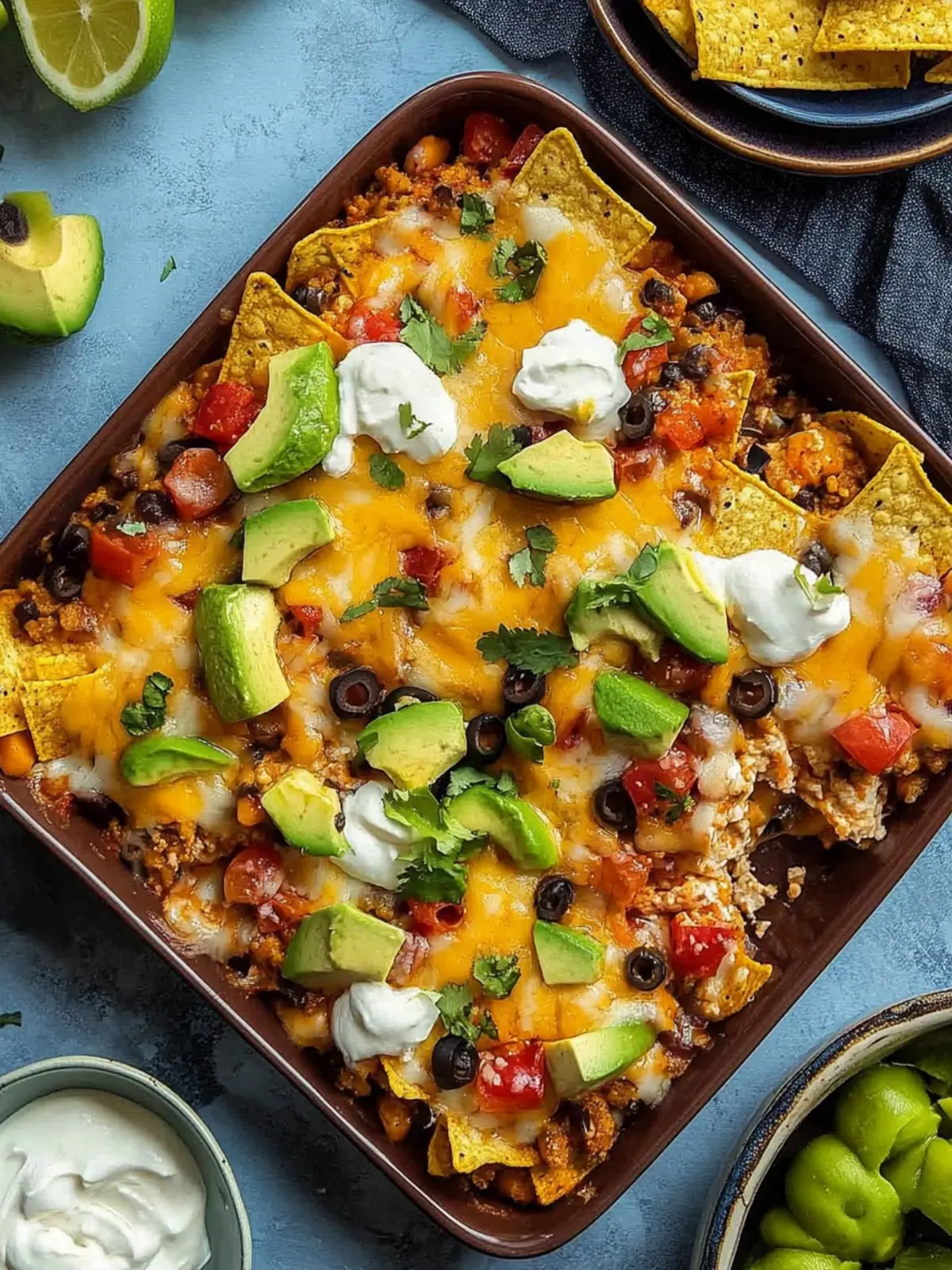 Satisfy Your Cravings with Easy Nacho Casserole Delight 3 Nacho Casserole