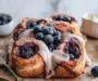 Irresistible Blueberry Cinnamon Rolls with Creamy Frosting