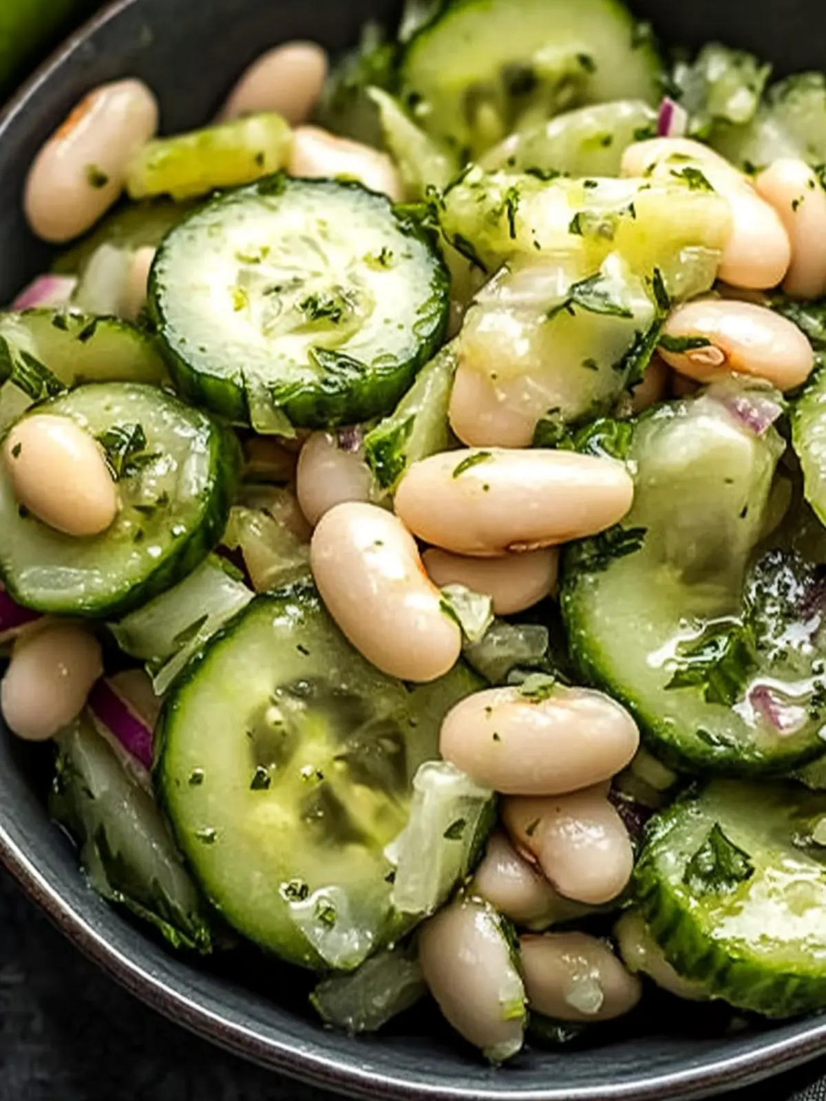 Zesty Dilly White Bean Cucumber Salad for Vibrant Summer Days 2 Dilly White Bean Cucumber Salad