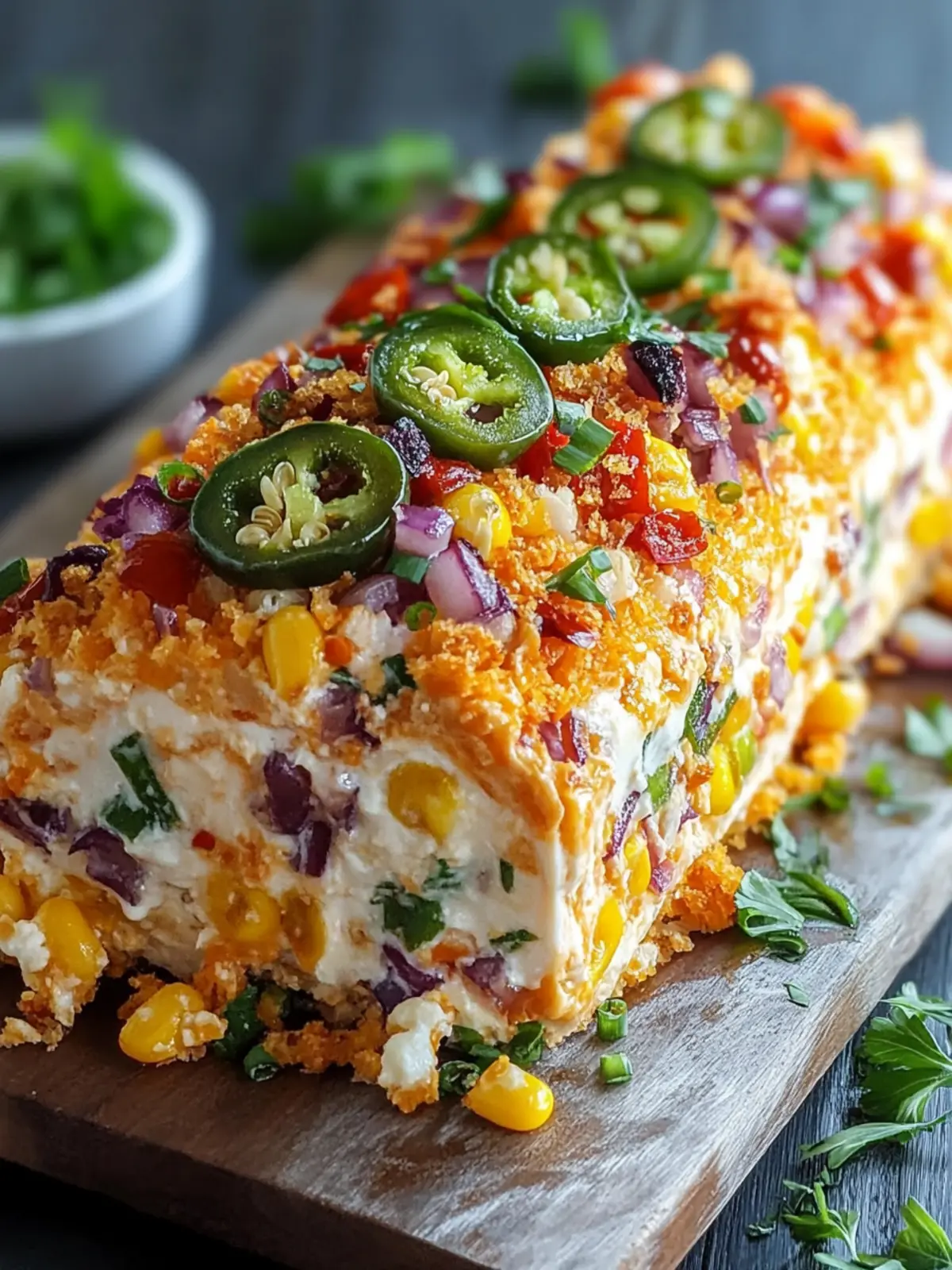 Cowboy Caviar Jalapeno Popper Cheese Log for Fun Gatherings 3 Cowboy Caviar Jalapeno Popper Cheese Log