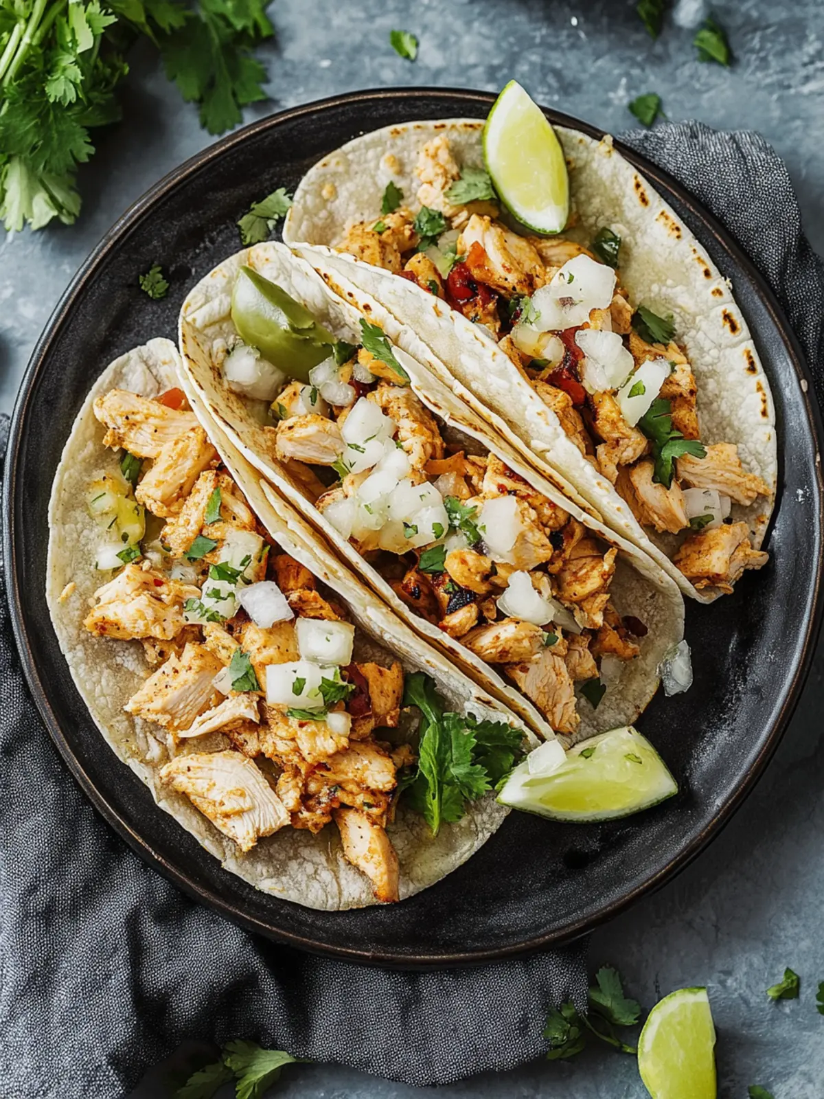 Delicious Chicken Street Tacos Ready in 30 Minutes 5 Chicken Street Tacos