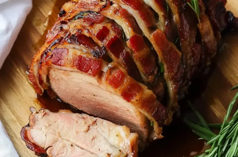 Bacon Wrapped Pork Loin