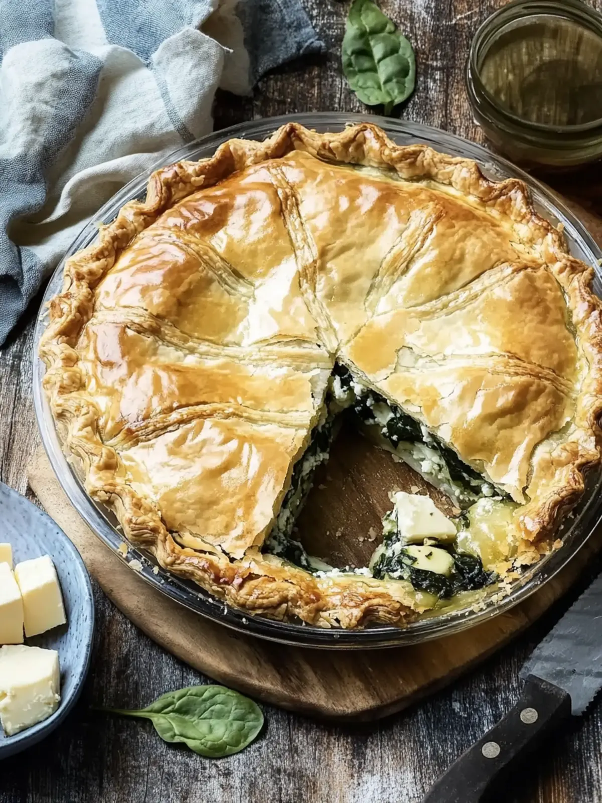 Savory Greek Cheese & Spinach Pie That Everyone Will Love 4 Greek Cheese & Spinach Pie