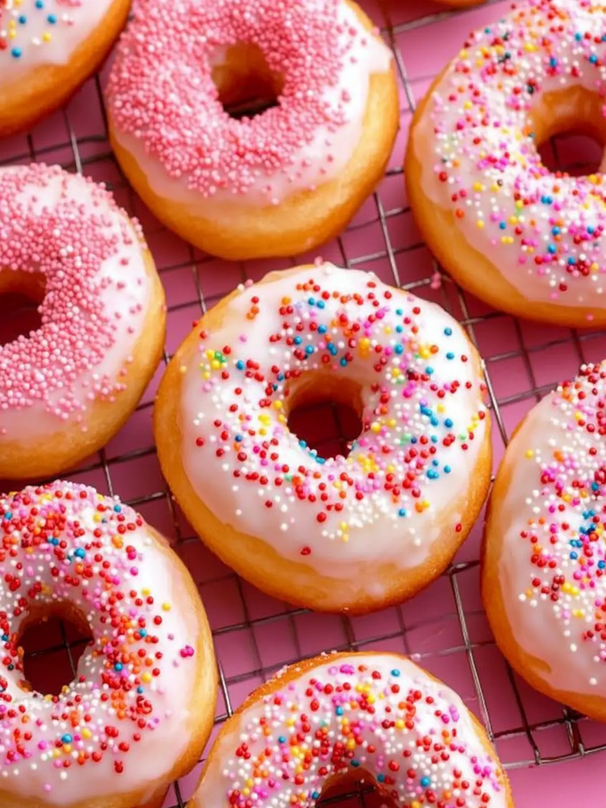 Make Irresistible Homemade Donuts With Sprinkles Today 4 Homemade Donuts With Sprinkles