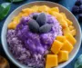 Mango Ube Sticky Rice: A Colorful Tropical Treat for You