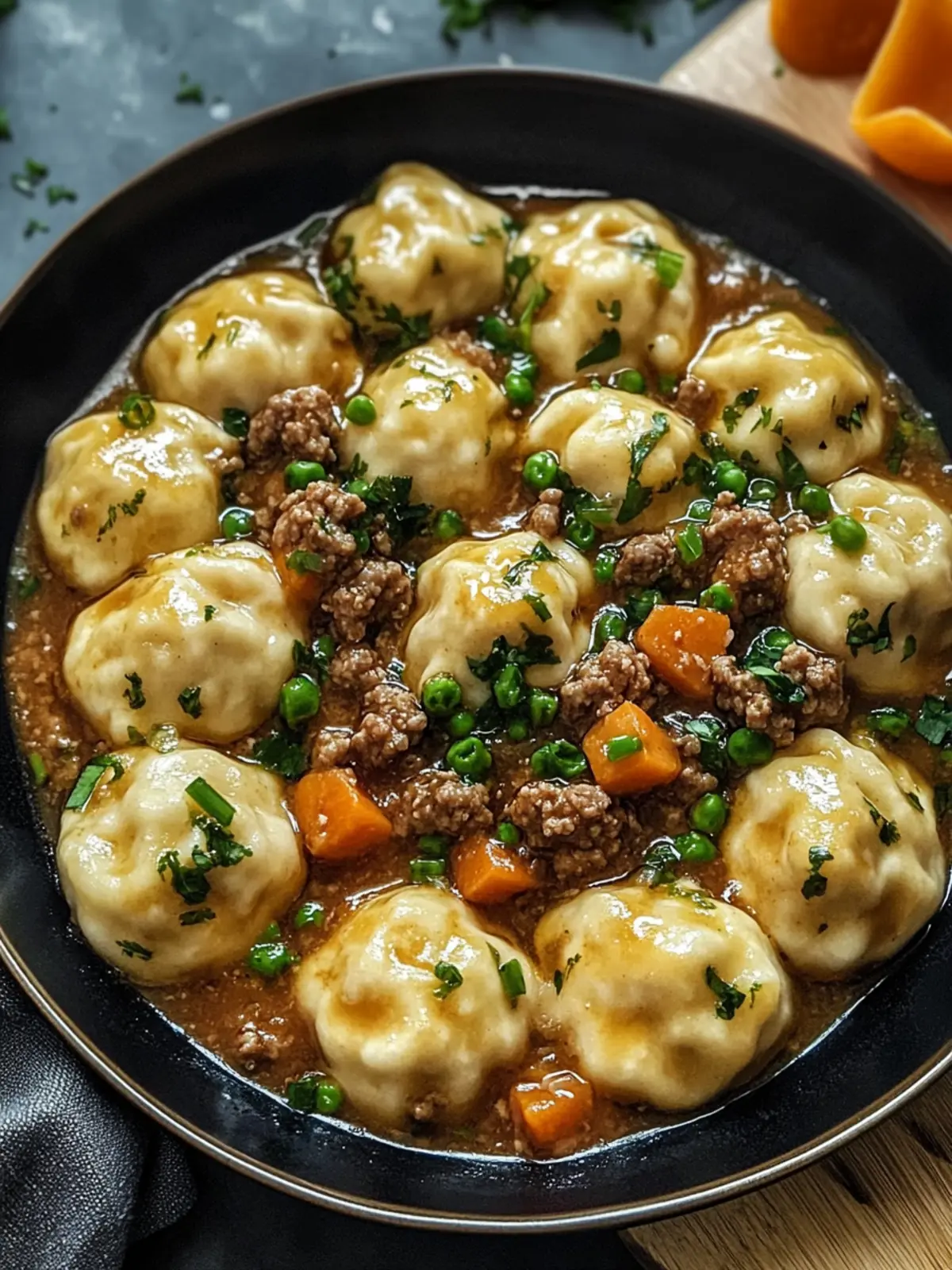 Hearty Ground Beef and Dumplings for Cozy Family Nights 4 Ground Beef and Dumplings