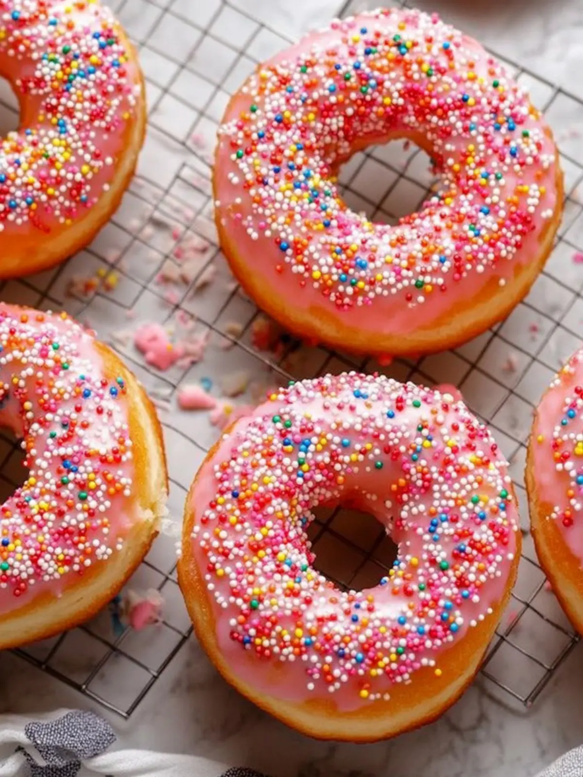 Make Irresistible Homemade Donuts With Sprinkles Today 2 Homemade Donuts With Sprinkles