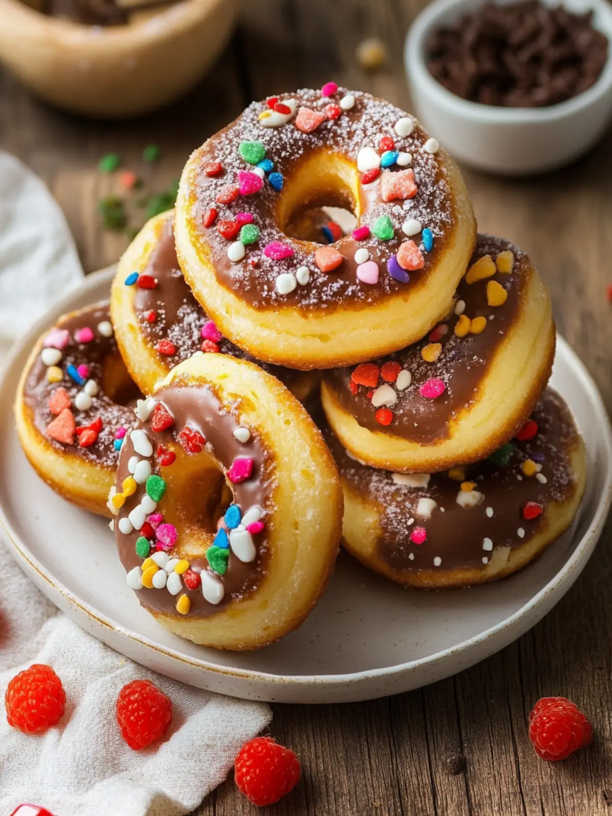 Irresistible Pancake Donuts for Quick and Customizable Mornings 5 Pancake Donuts