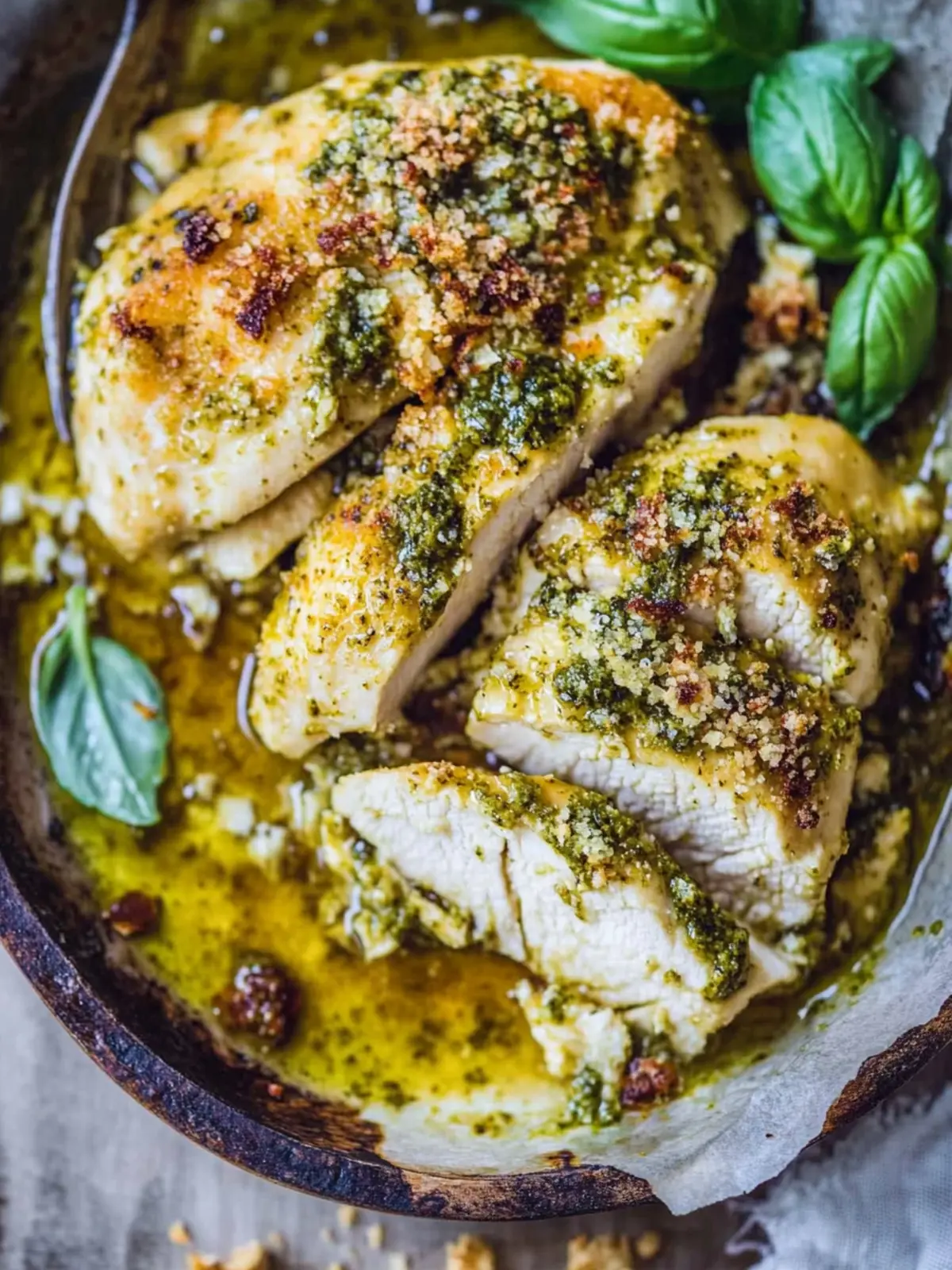 Irresistible Basil Pesto Chicken: Quick and Delicious Dinner! 3 Basil Pesto Chicken
