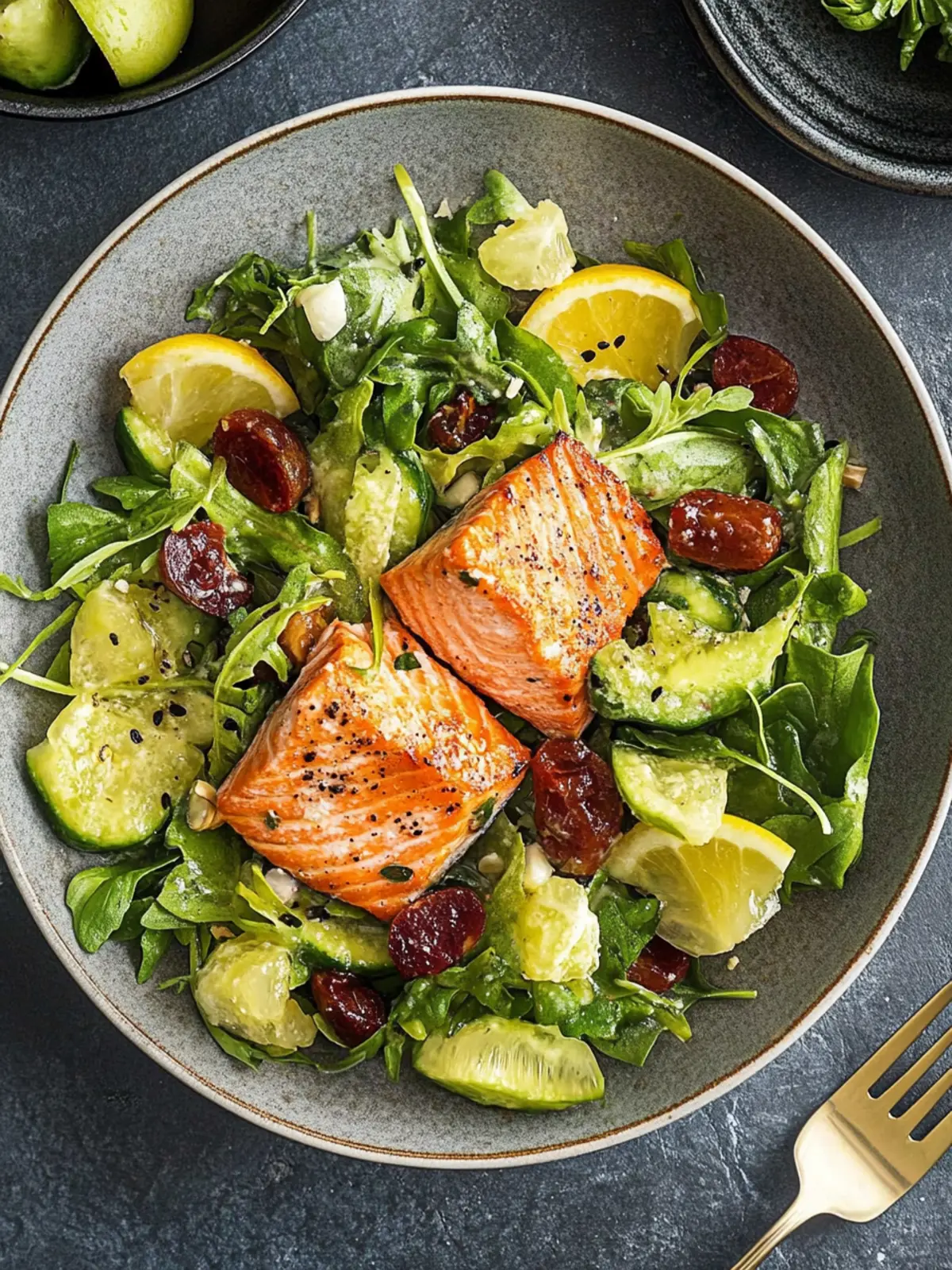 Salad with Salmon: A Fresh Twist You’ll Love 3 Salad with Salmon