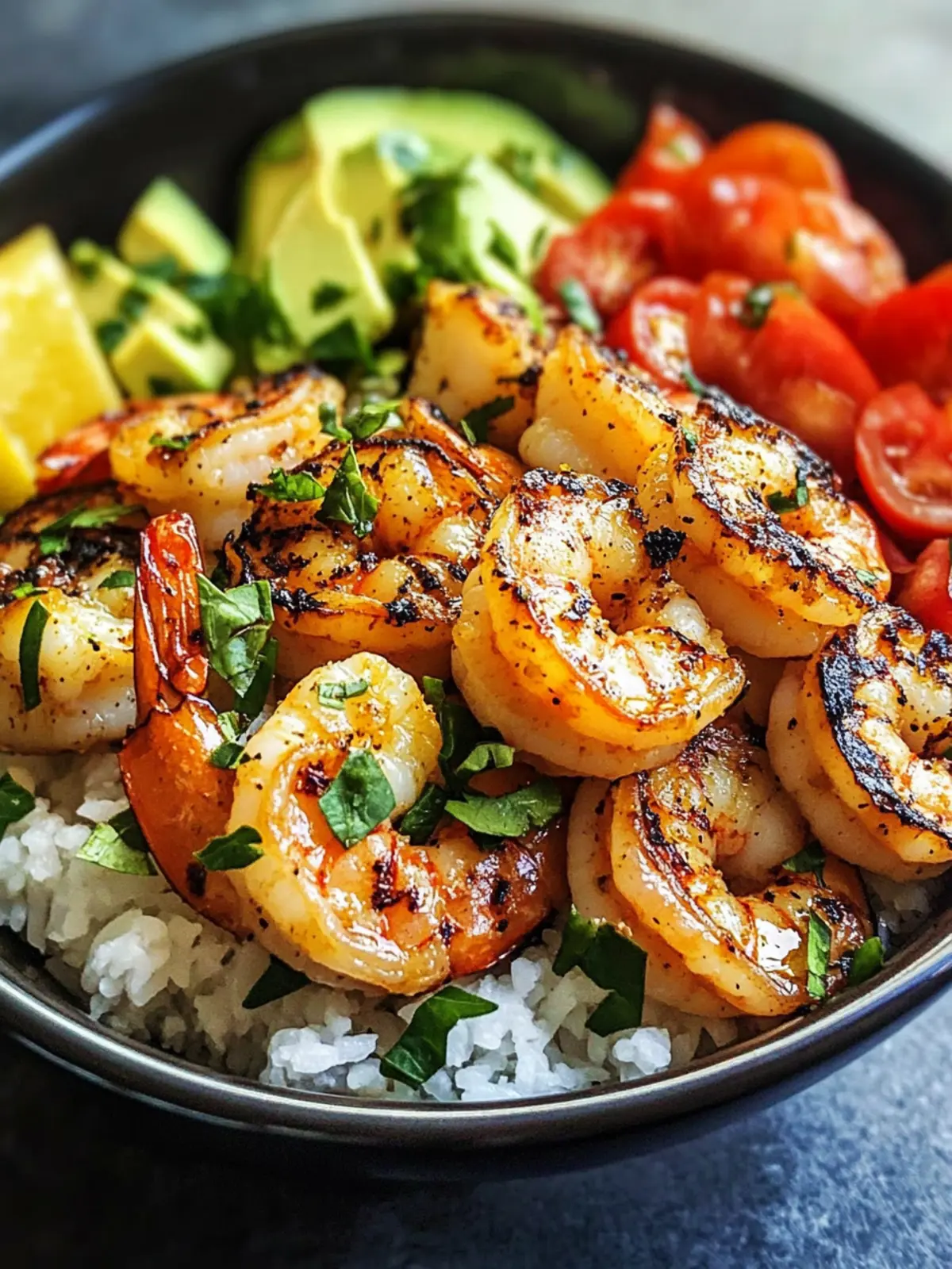 Savor the Flavor: Easy Grilled Shrimp Bowl Recipe 3 Grilled Shrimp Bowl