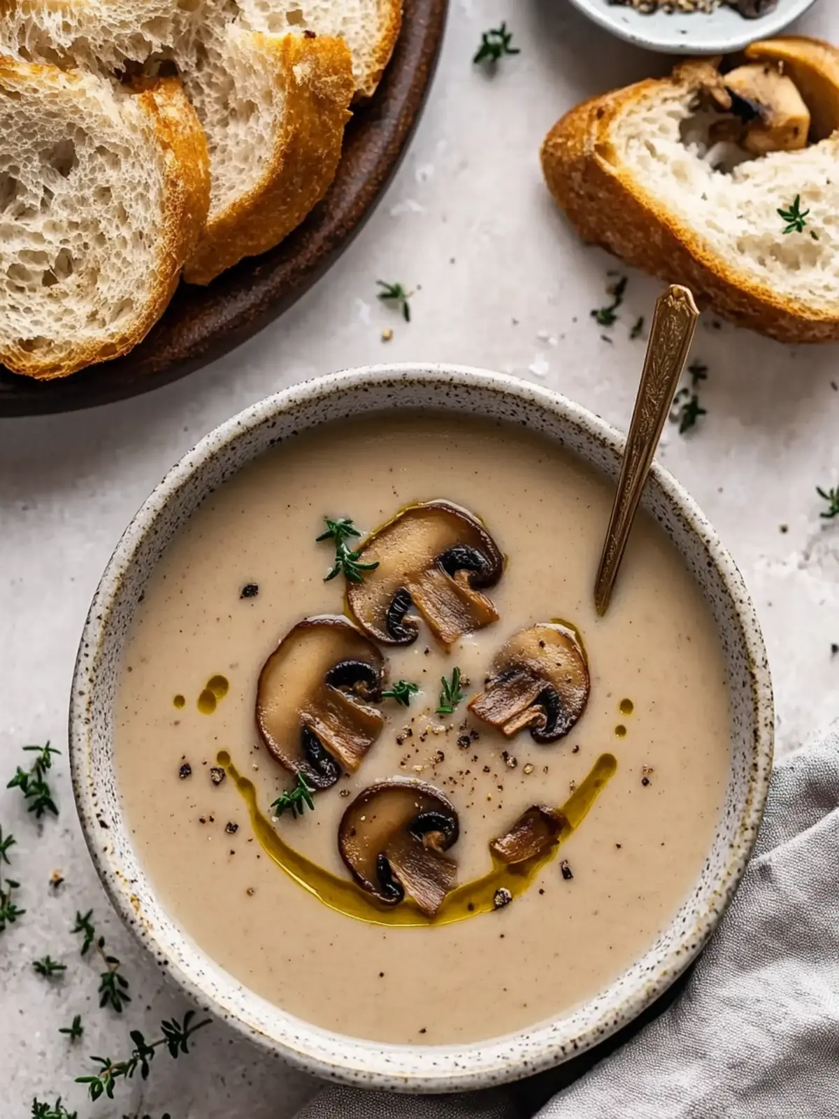 Creamy Mushroom Bisque That Warms Your Soul on Chill Nights 3 Mushroom Bisque