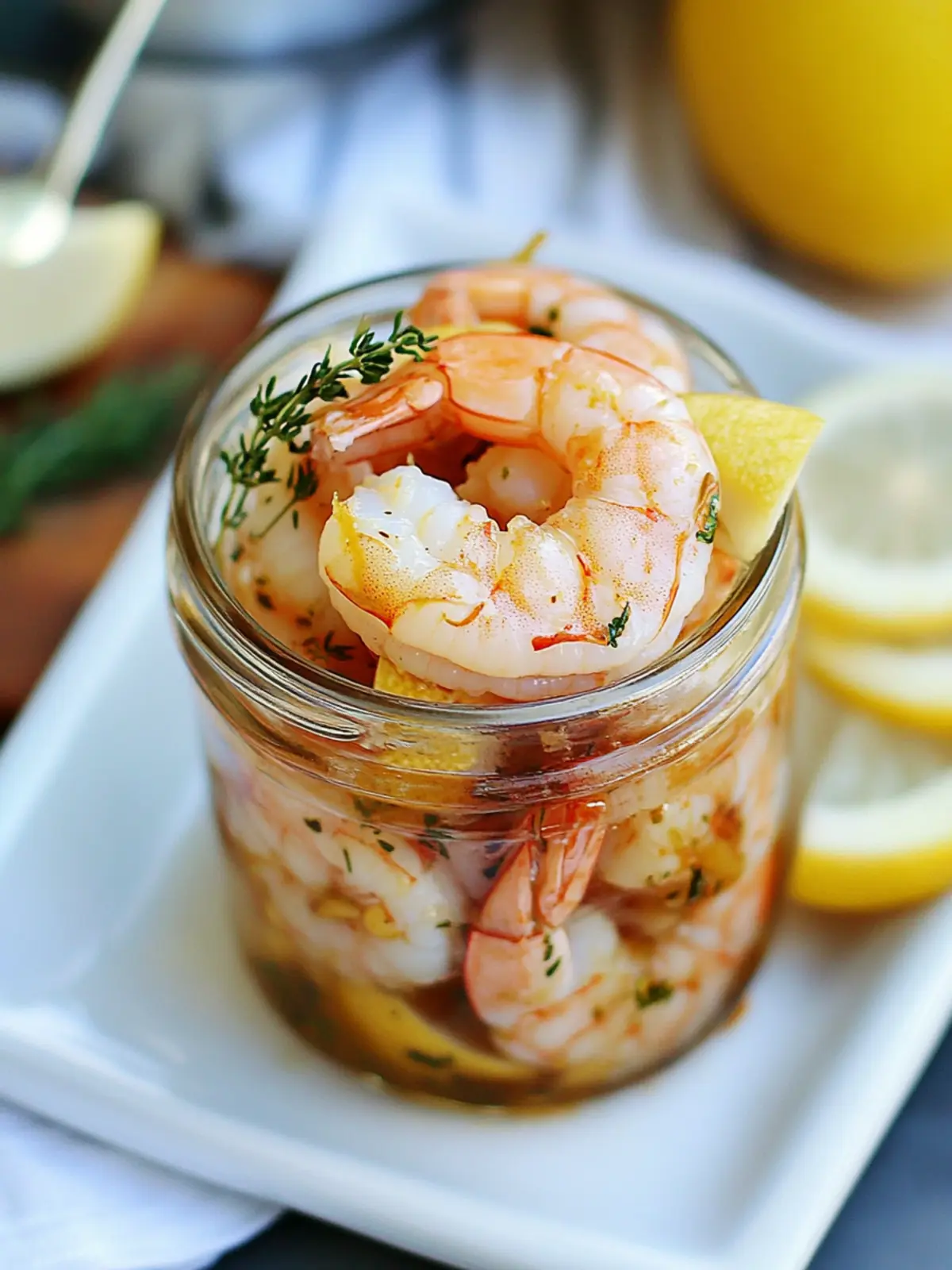 Pickled Shrimp in a Jar: Zesty Southern Party Delight 5 Pickled Shrimp In a Jar