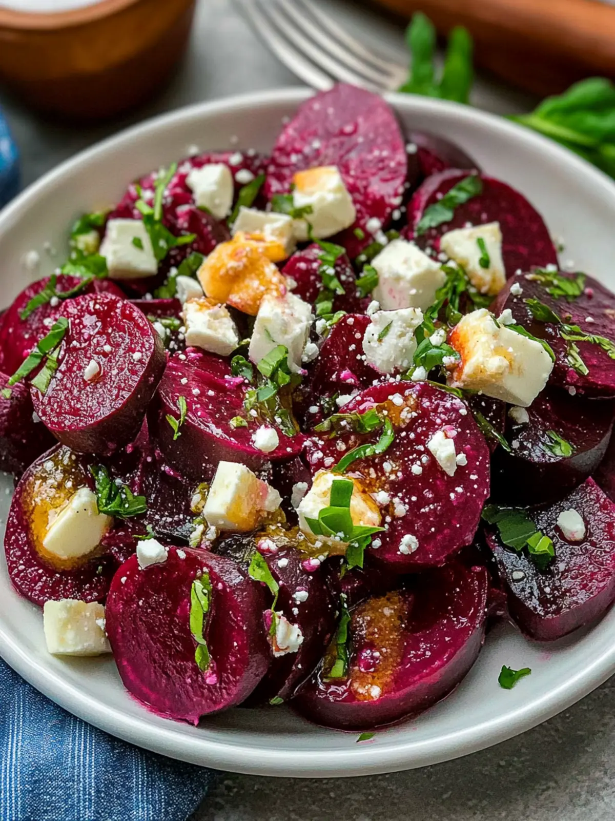Elevate Dinner with Zesty Greek Beet Salad Delight 5 Greek Beet Salad