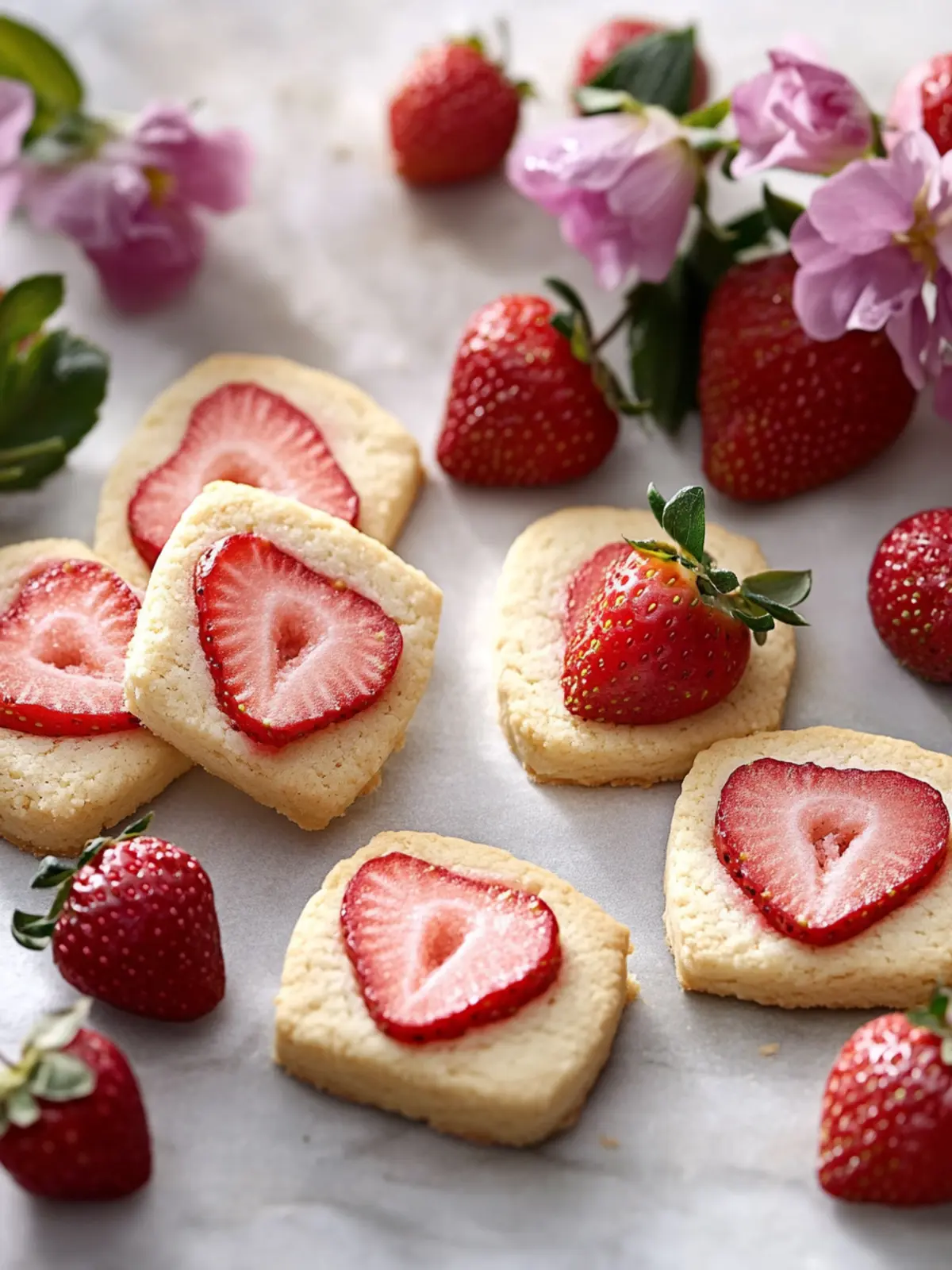 Delicious Strawberry Shortbread Cookies for Sweet Gifting 4 Strawberry Shortbread Cookies