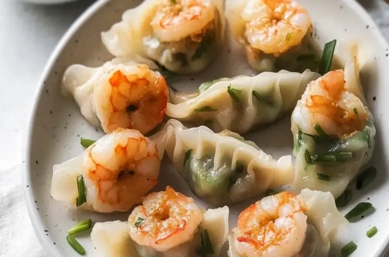 Shrimp and Chive Dumplings