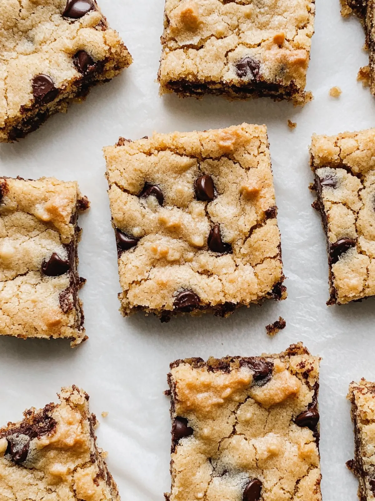 Ultimate Chocolate Chip Cookie Bars You Can’t Resist 4 Chocolate Chip Cookie Bars