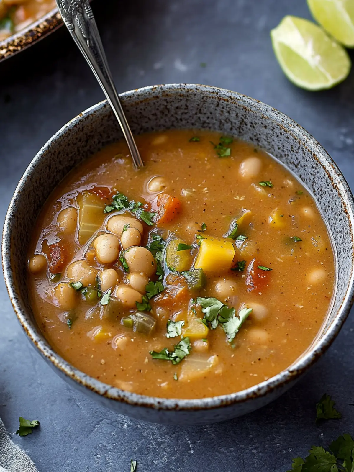 Creamy Mexican Pinto Bean Soup: A Flavorful Vegan Hug 4 Mexican Pinto Bean Soup